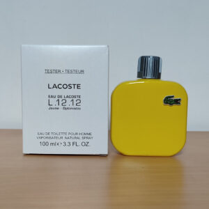 Lacoste  12.12 Jaune (Yellow) 100 edt (tester)
