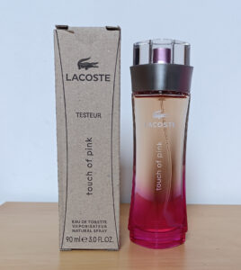 Lacoste touch of pink 90 edt (tester)
